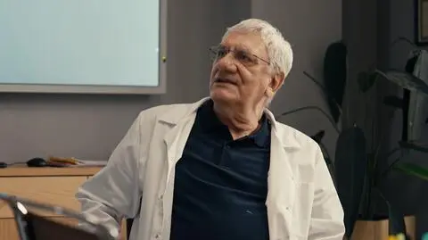 "Szpital św. Anny", odc. 146. Wiktor Zborowski jako profesor Ludwik Strzemiński
