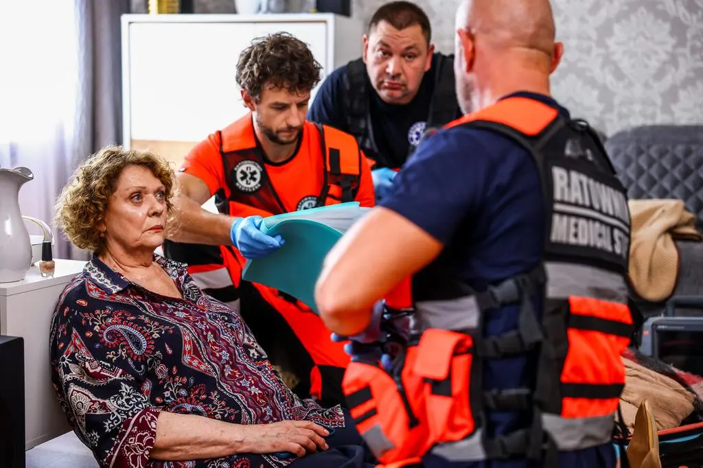 "Szpital św. Anny", odc. 163. Elżbieta Jarosik z gościnnym występem w serialu