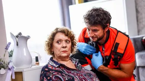 "Szpital św. Anny", odc. 163. Elżbieta Jarosik z gościnnym występem w serialu