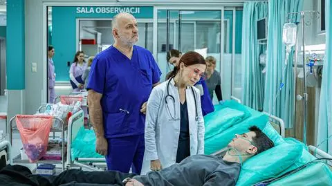 "Szpital św. Anny", odcinek 111. Zyta Orłowicz i Mirek Rogowski