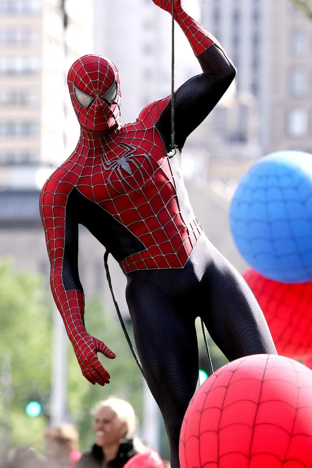 Tobey Maguire w roli Spidermana
