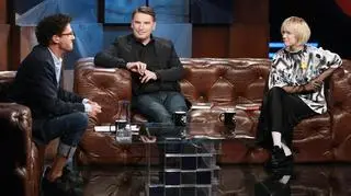 Helena Englert i Tomasz Lis