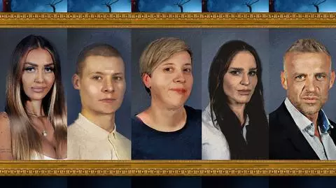 The Traitors. Zdrajcy: Dominika, Alex, Monika, Olga, Piotr