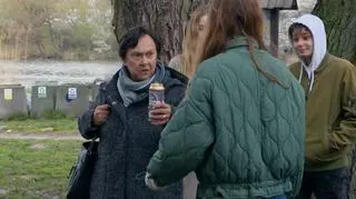 Babcia Helena - kadr z odcinka Na Wspólnej.