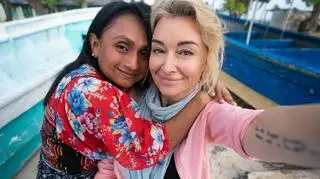 Kadr z 2 odcinka programu Kobieta na krańcu świata.