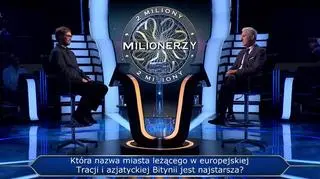 Milionerzy: Która nazwa miasta jest najstarsza?
