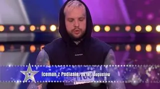 Mam Talent!: Iceman z Białegostoku pokazał, co to znaczy mieć "skórę z żelaza"! 