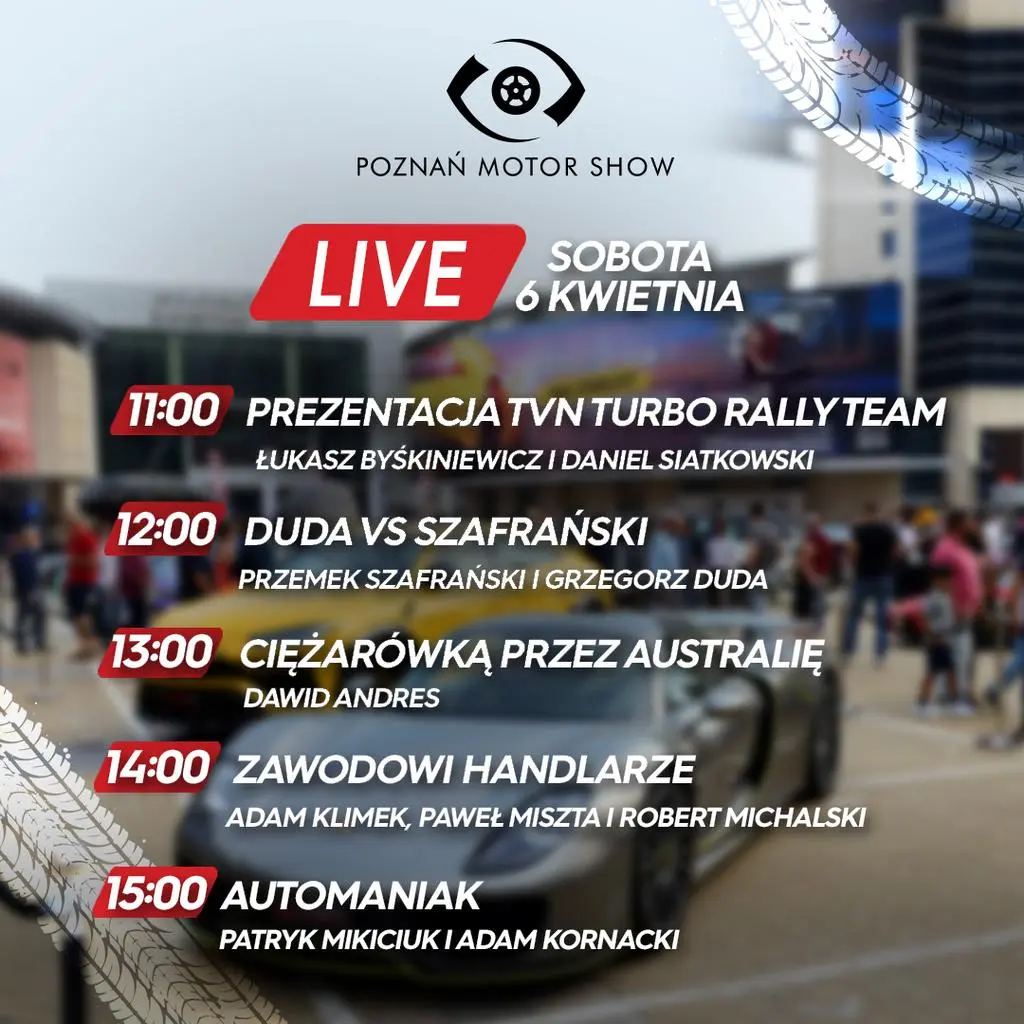 Poznań Motor Show 2024 TVN Turbo