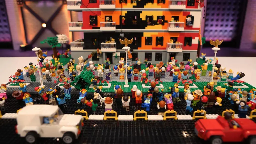 Lego Masters: odcinek 1, zadanie 1 - Kacper i Maciek