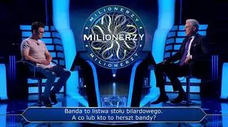 Milionerzy: Bartek radzi sobie świetnie z pierwszymi pytaniami 