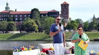 Prowadzący - Dorota Wellman i Marcin Prokop.