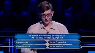 Milionerzy PRZED EMISJĄ W TV: Po jakiemu wychodzą Anglicy?