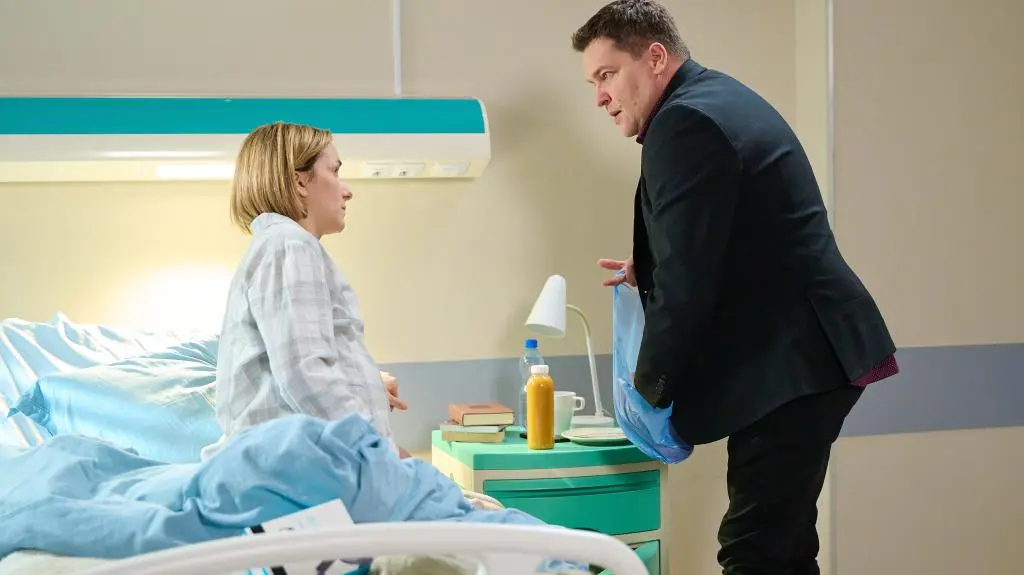 Kadr z odcinka 3607 serialu Na Wspólnej TVN. Emisja serialu od poniedziałku do czwartku o 20.15 w TVN.