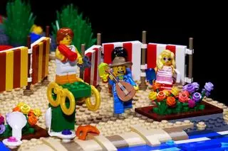 Lego Masters: odcinek 1, zadanie 1 - Ola i Szymon
