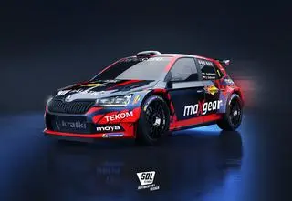 Skoda Fabia Rally2 Evo – oto samochód TVN Turbo Rally Teamu na RSMP 2024!