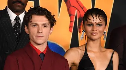 Zendaya i Tom Holland na premierze "Spider-Mana" 
