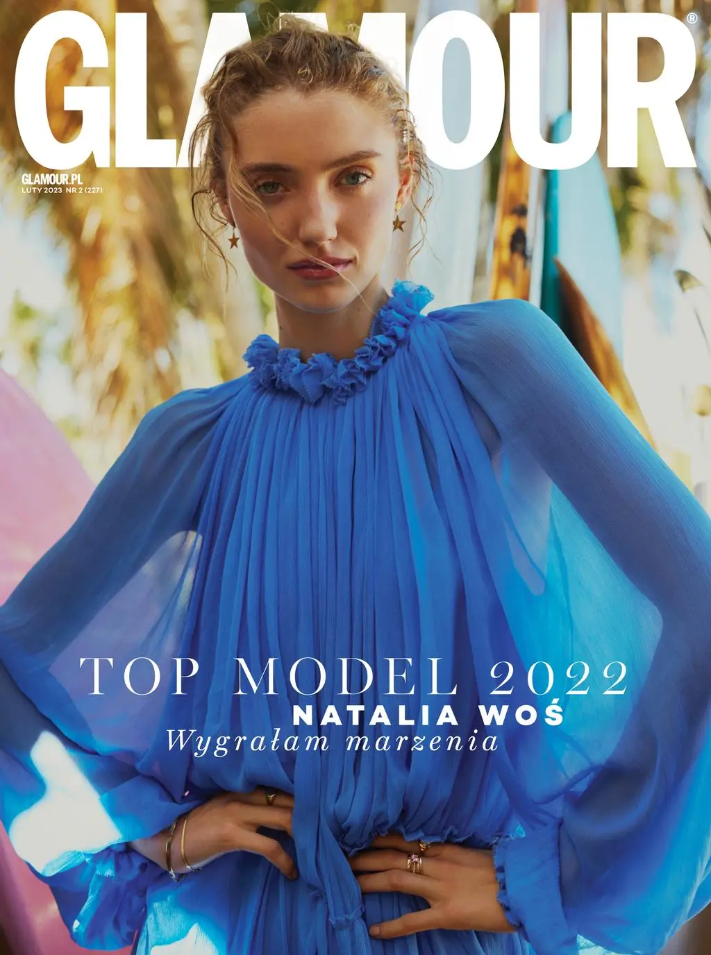 Top Model: Natalia Woś na okładce Glamour