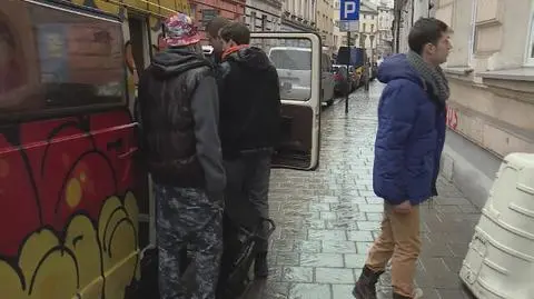 Foodtruck niestety trochę nie na chodzie...