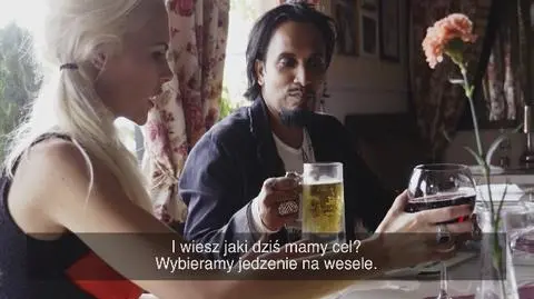 Polskie dania na "indjańskim" weselu - galimatias pełną gębą! ;) 