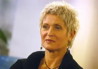 Ewa Kasprzyk za czasów serialu "Magda M."