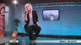 Madox na scenie "Dzień Dobry TVN"