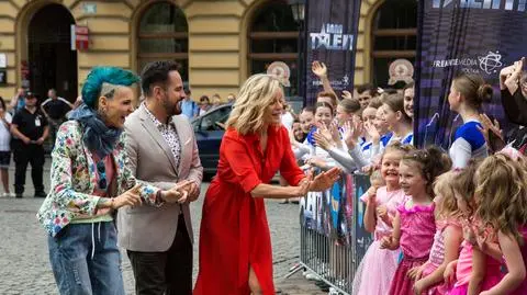 Jury Mam Talent podczas castingu