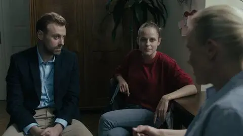 "Szóstka" odcinek 3. - Maja Pankiewicz (Natalia), Mateusz Rusin (Kamil), Magda Biegańska (Pani Psycholog)