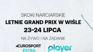 Letnie Grand Prix w skokach narciarskich w Wiśle na żywo w Eurosporcie 2 i Playerze