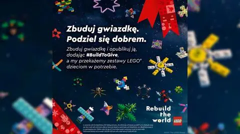 Zbuduj gwiazdkę i podziel się dobrem!/ materiały prasowe LEGO