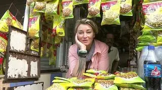 Co Martyna sprzedawała w indyjskim kiosku?