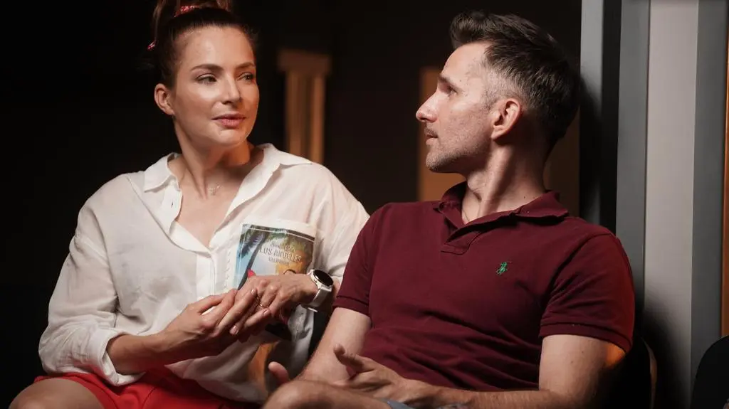 Absolwenci: Anna Dereszowska i Marcin Bosak