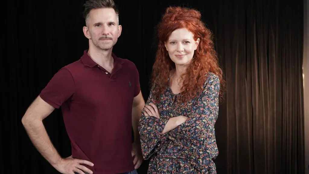 Absolwenci: Karolina Gruszka i Marcin Bosak
