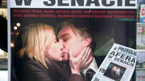 Afera w Senacie na pierwszych stronach gazet