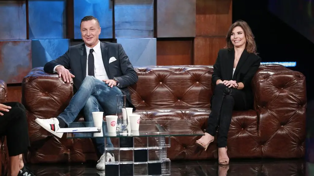 Agnieszka Dygant i Tomasz Hajto