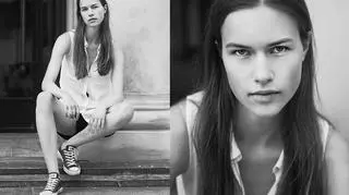 Dziewczęca i subtelna Ania Cybulska