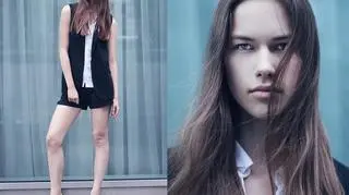 Dziewczęca i subtelna Ania Cybulska