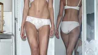 Ania Piszczałka w bieliźnie na pokazie!