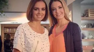 Ania Wendzikowska i Małgorzata Rozenek