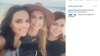 Ania Wendzikowska w Cancun