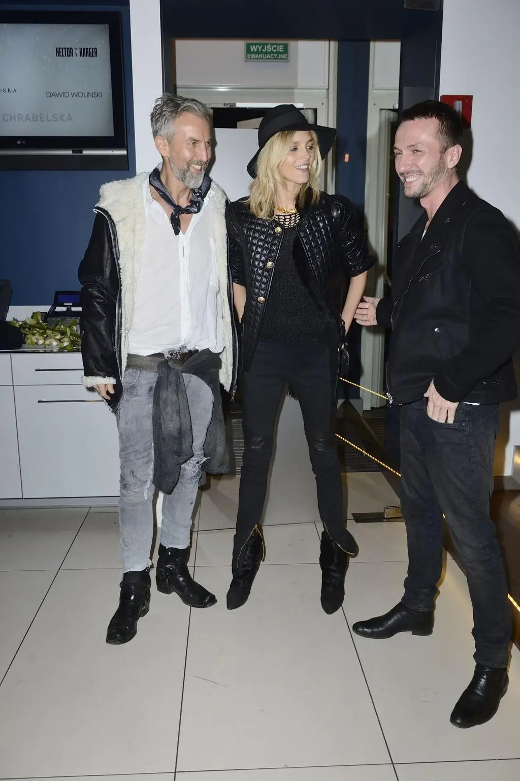 Anja Rubik, Robert Kupisz i Mariusz Brzozowski