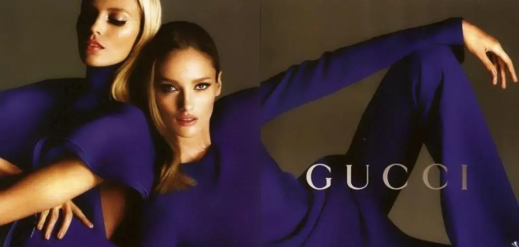 Anja Rubik w kampanii Gucci
