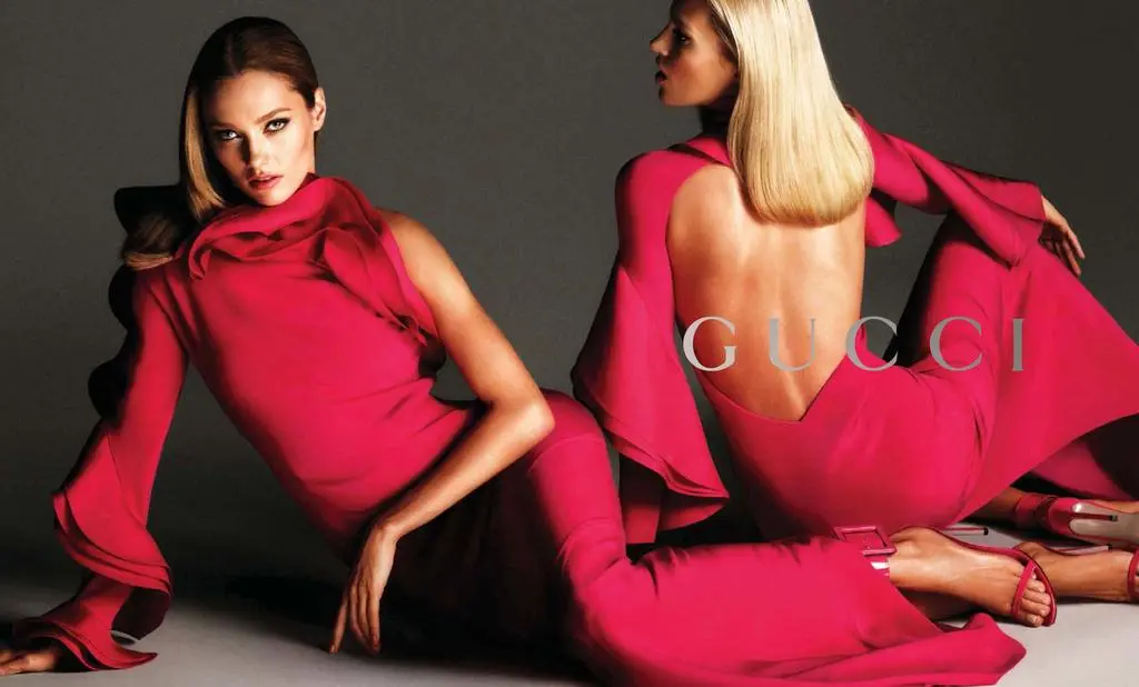 Anja Rubik w kampanii Gucci