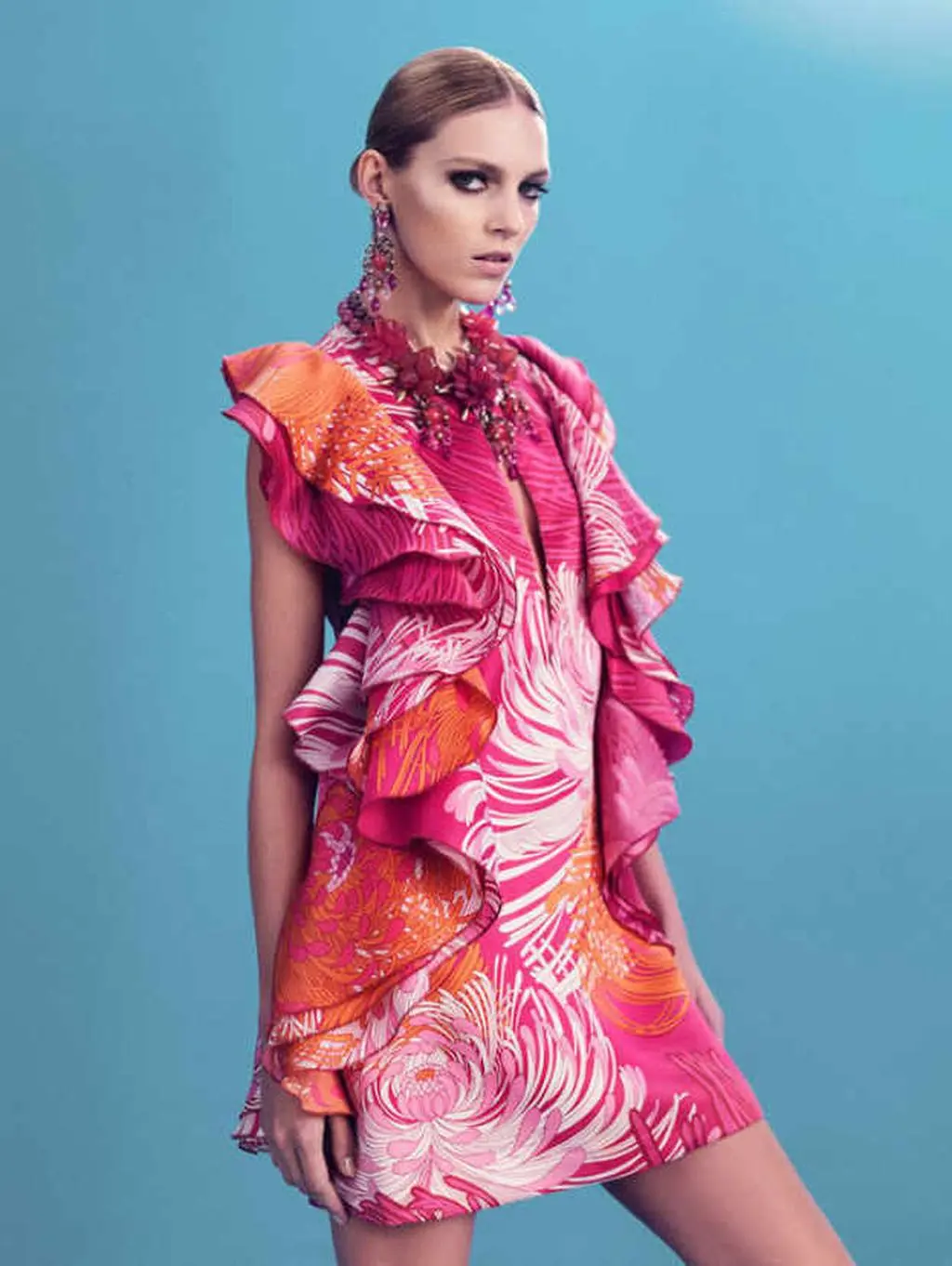 Anja Rubik w kampanii Gucci