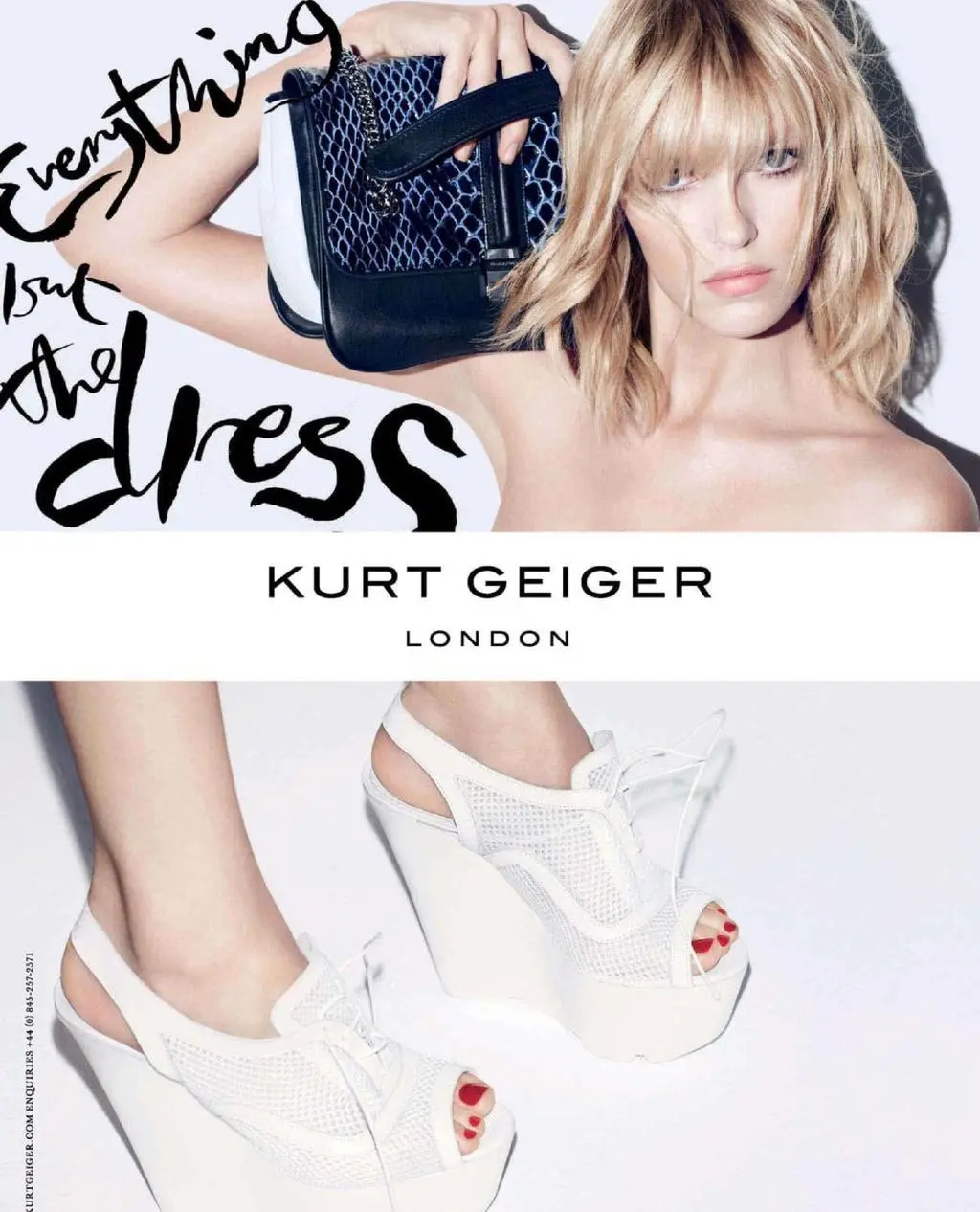 Anja Rubik w kampanii Kurta Geigera