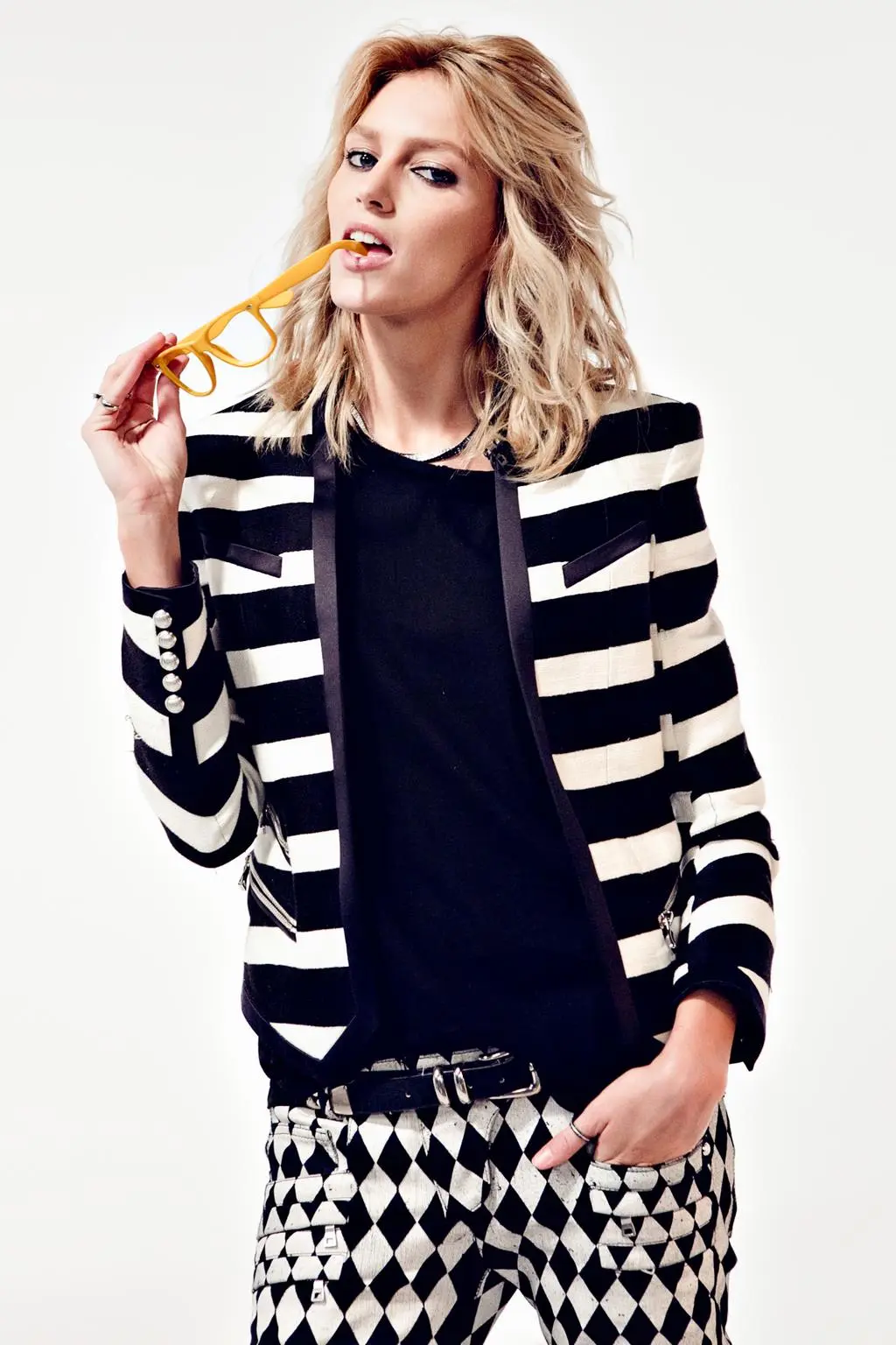 Anja Rubik w trzeciej edycji "Top Model"