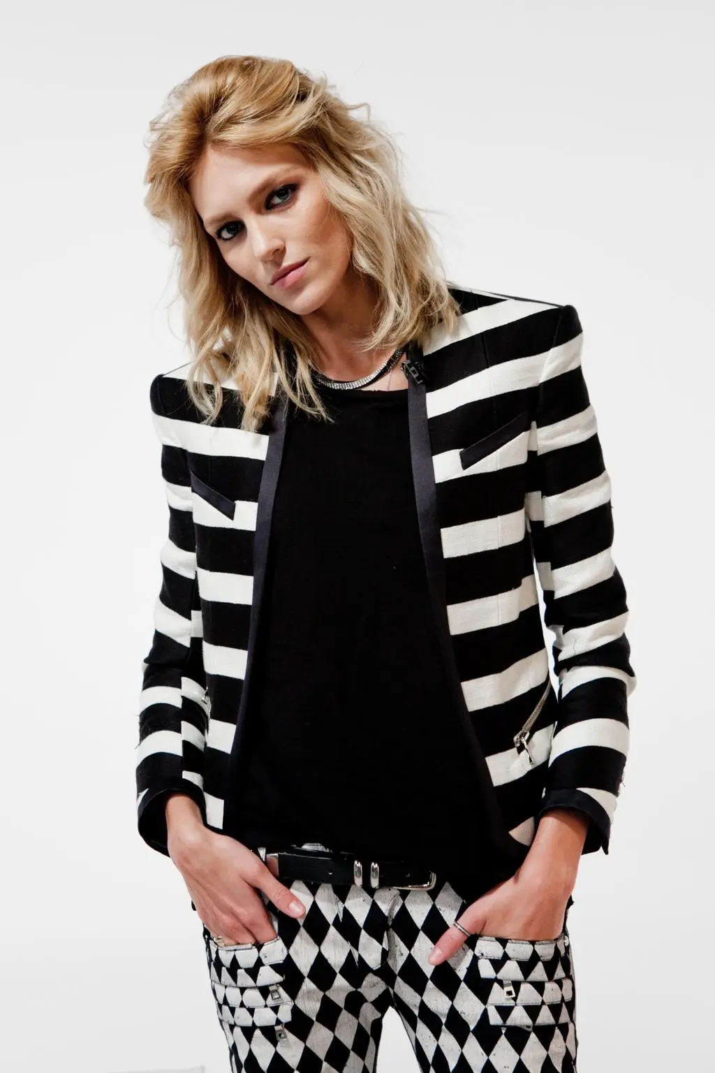 Anja Rubik w trzeciej edycji "Top Model"