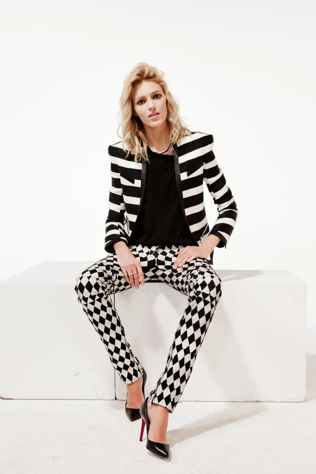 Anja Rubik w trzeciej edycji "Top Model"