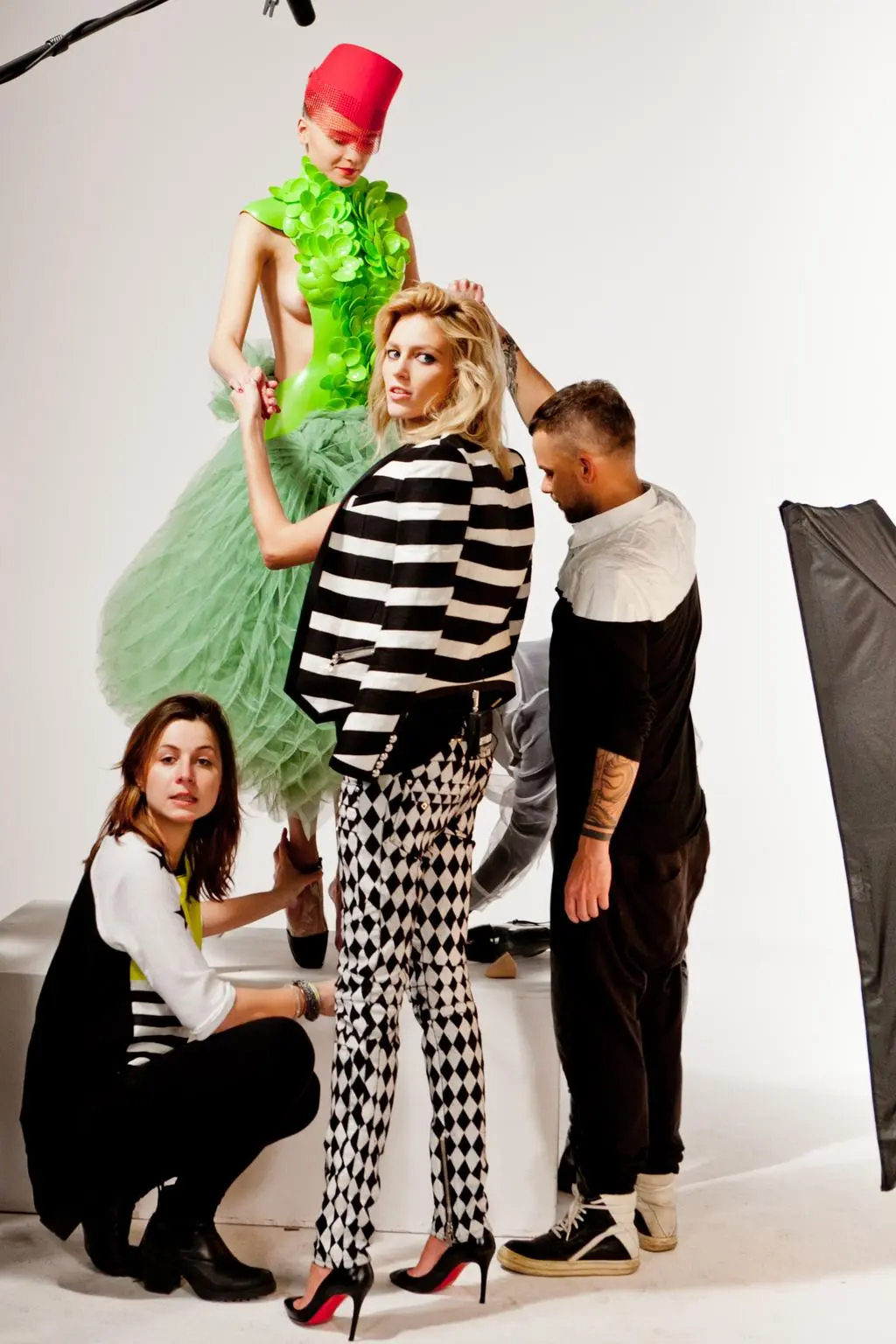 Anja Rubik w trzeciej edycji "Top Model"