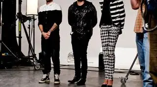 Anja Rubik na planie "Top Model"