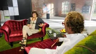 Anna Grodzka u Piotra Najsztuba